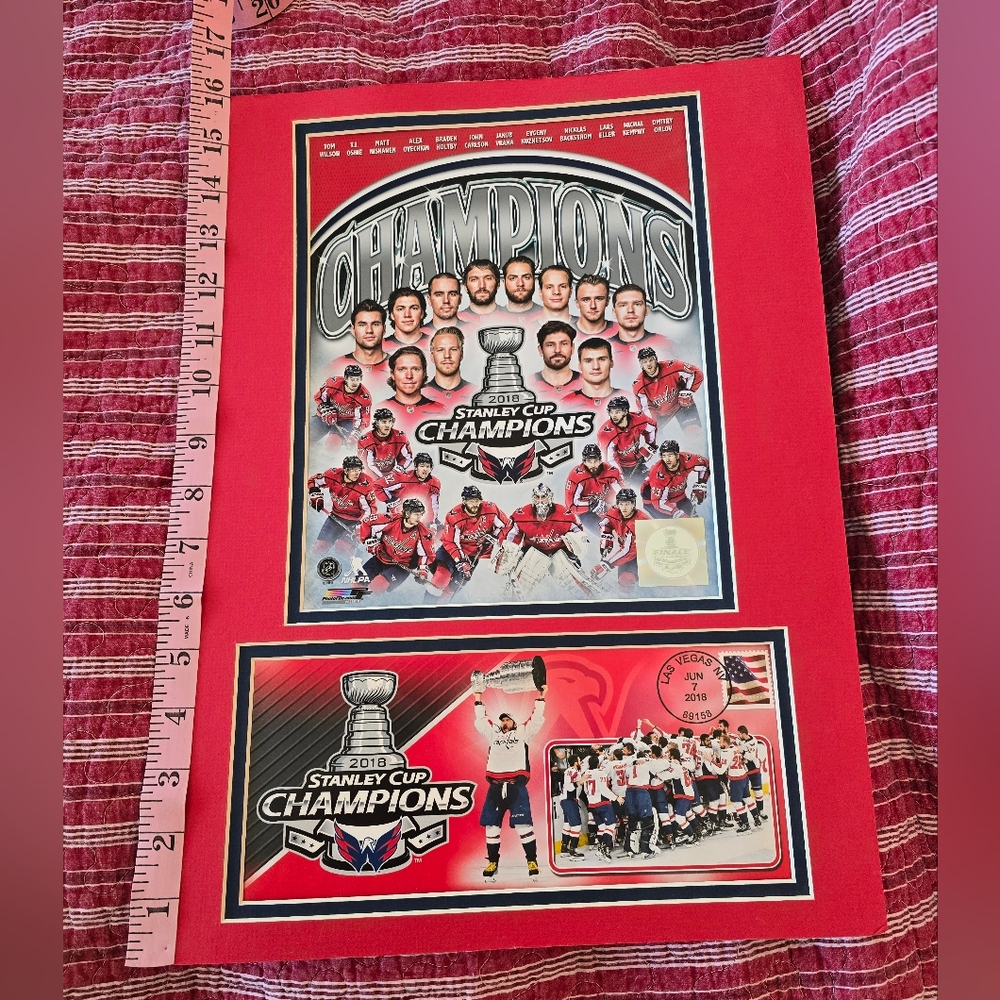 Capitals Stanley Cup Memorabilia - 2018